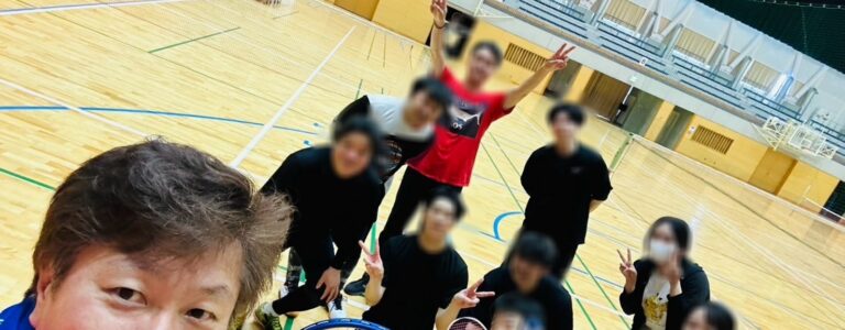 社長ブログ-『SOSバドミントン部』を更新しました